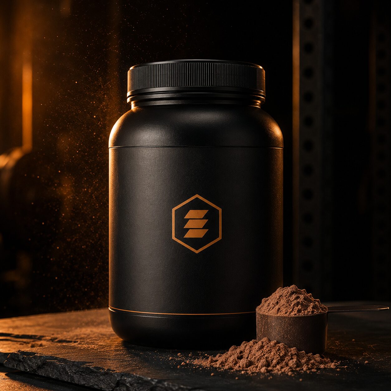 Whey isolate jar