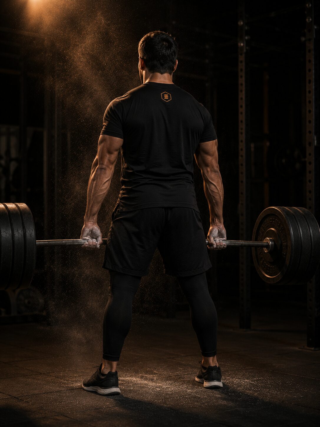 Member at deadlift lockout
